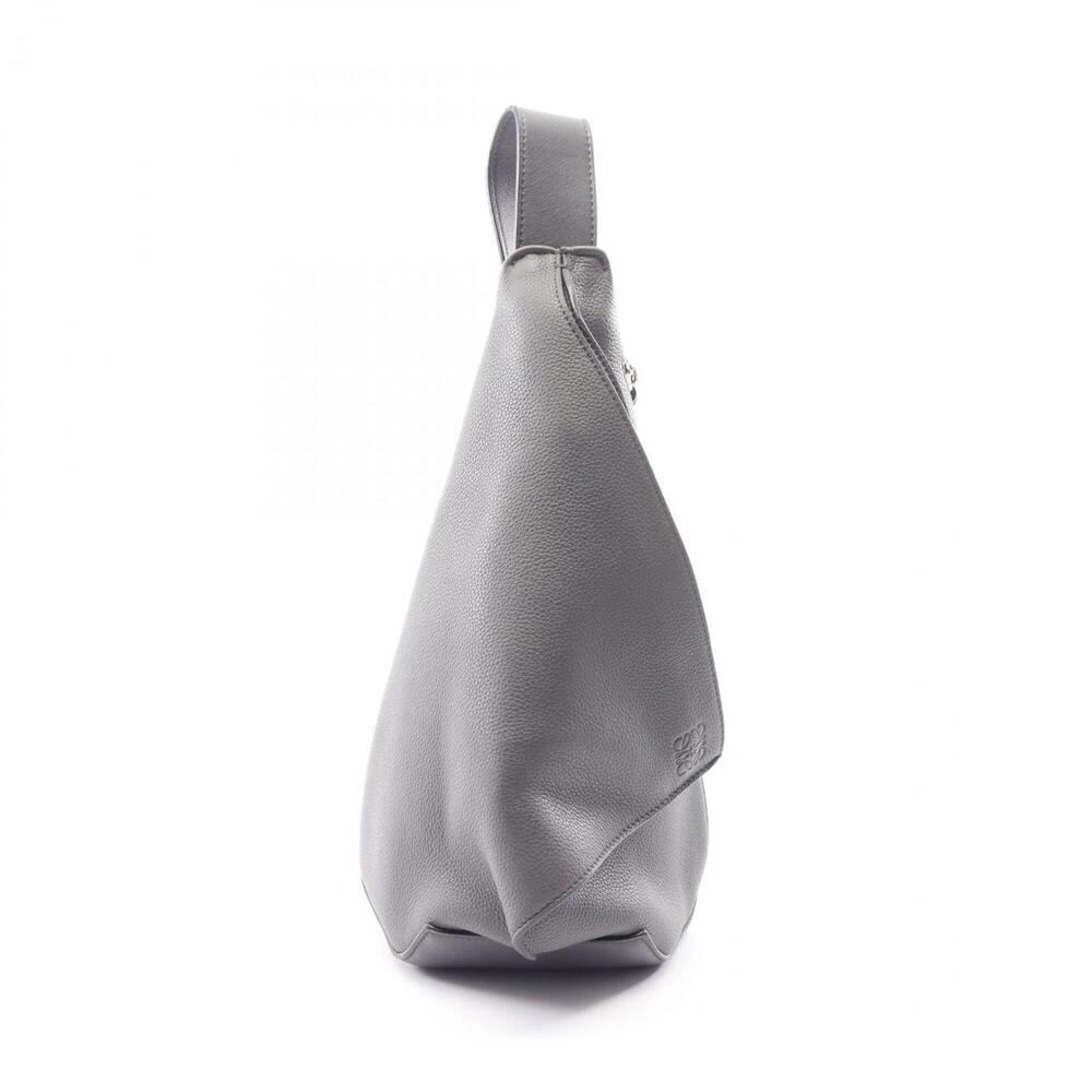 Loewe ANTON SLING Waist Bag/Body Bag/Handbag, Leather, Men's, Gray